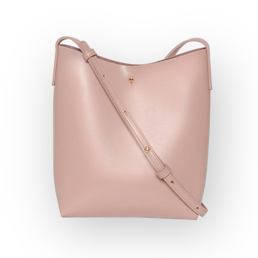 BNWOT Samara Medium Crossbody Bag in Blush. Eco-Friendly Vegan Leather. MSRP 174